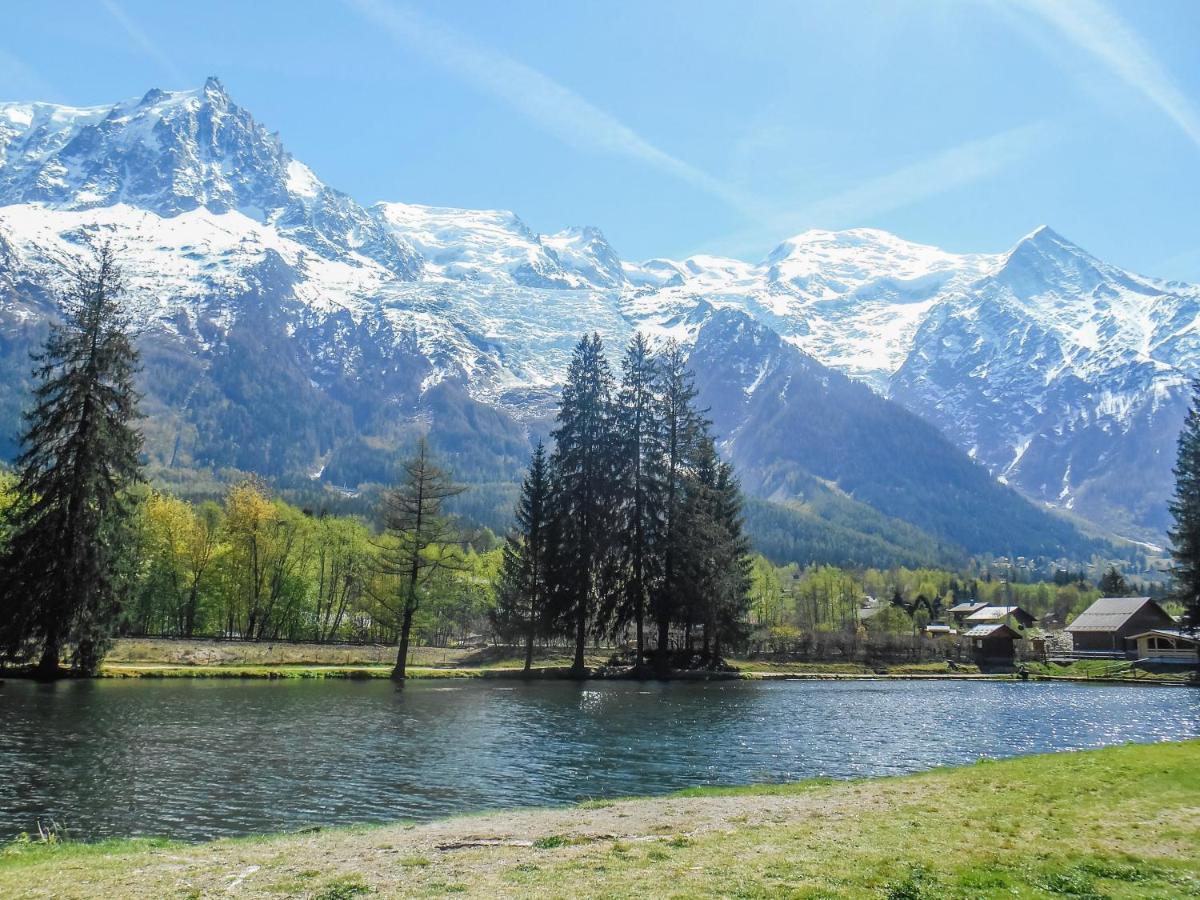 Vue Brevent Sublime En Centre Ville Avec Parking Prive Chamonix Exterior photo